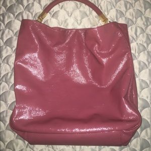 YSL Rasberry Crinkle Bag 100% Authentic!